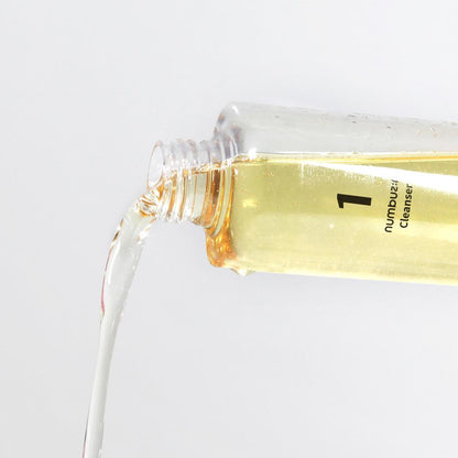 Numbuzin No. 1 Easy Peasy Cleansing Oil - Removes Waterproof Makeup - For All Skin Types