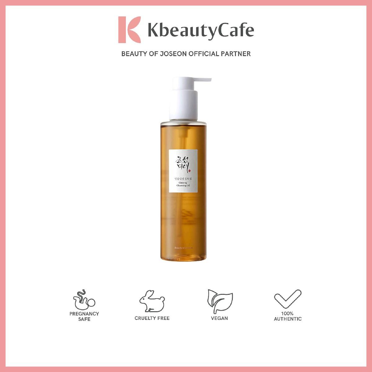 Beauty of Joseon Ginseng Cleansing Oil - Gentle Oil Cleanser, Makeup Remover - Removes Sunscreen, Makeup and Other Impurities