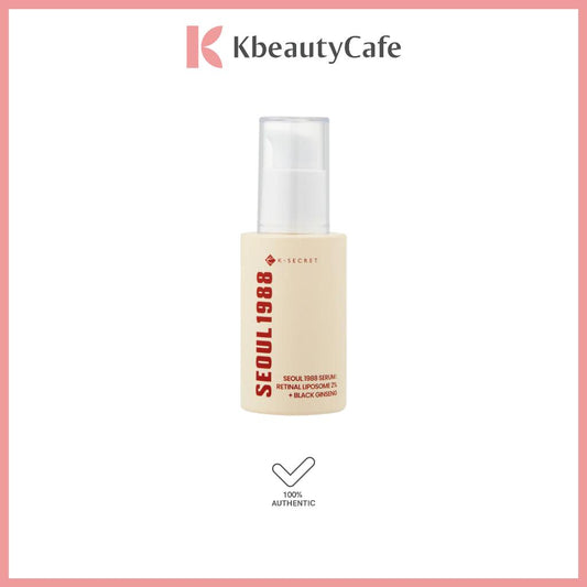 K-Secret Seoul 1988 Serum : Retinal Liposome 2% + Black Ginseng - Wrinkle Repair, Firming & Brightening
