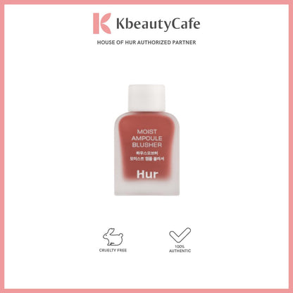 House of HUR Moist Ampoule Blusher - Long Lasting, Natural-Looking Blush