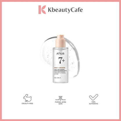 Anua Rice Ceramide 7 Hydrating Barrier Serum 50ml