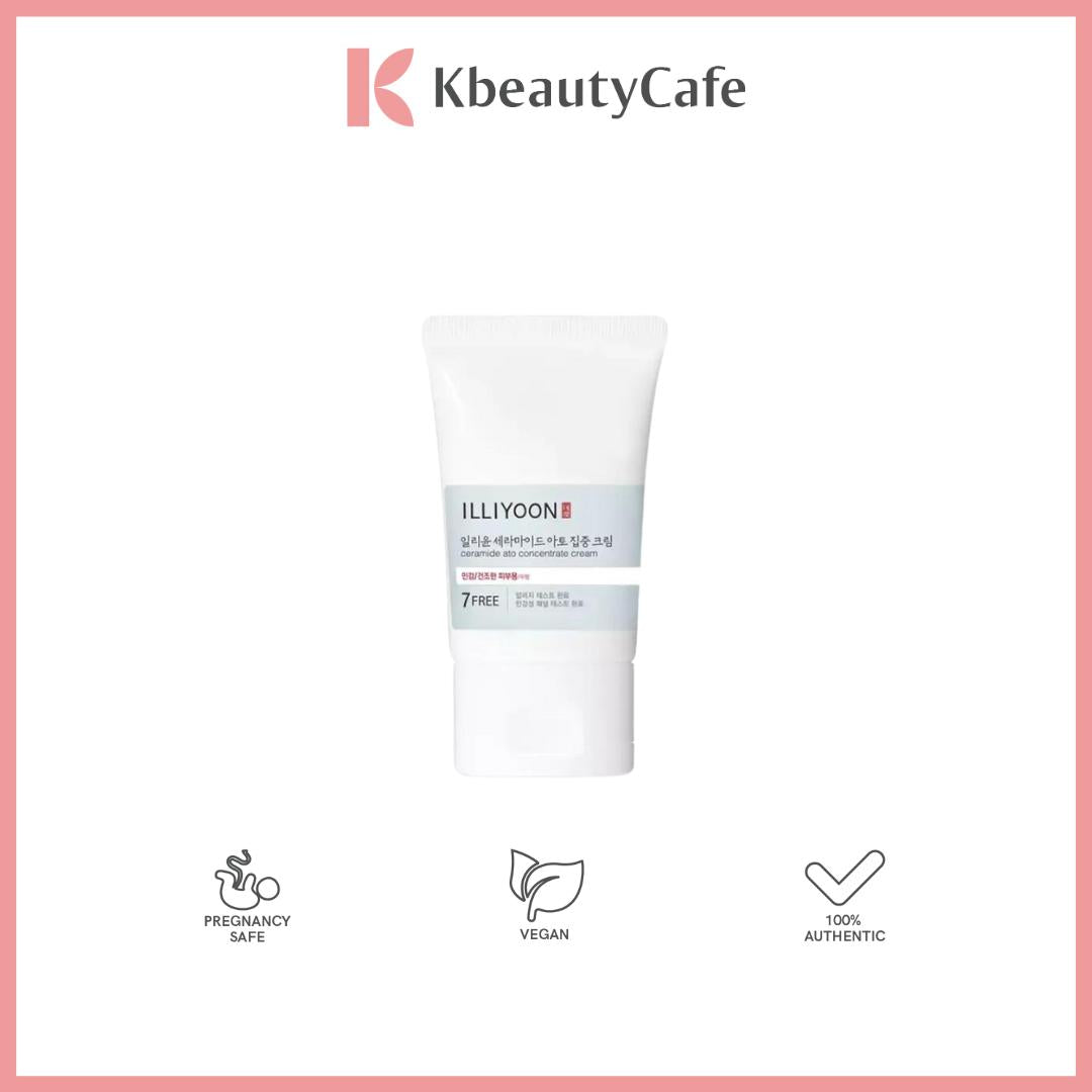 Illiyoon Ceramide Ato Concentrate Cream 200ml - Intensive Moisturizing Barrier Repair Cream for Dry & Sensitive Skin