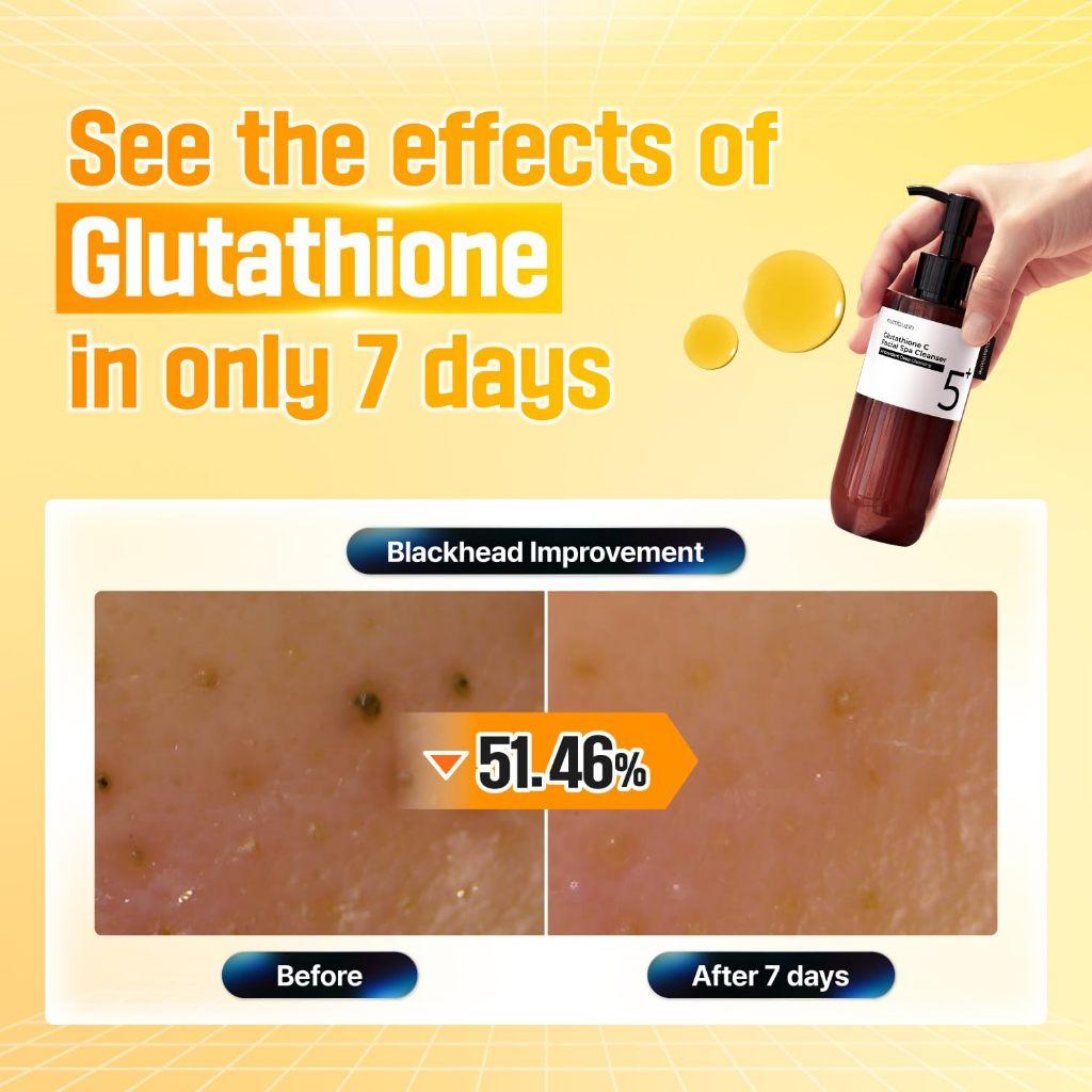 Numbuzin No.5+ Glutathione Vitamin Facial Spa Cleanser 200ml