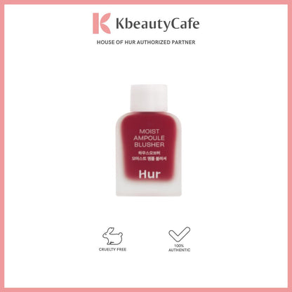 House of HUR Moist Ampoule Blusher - Long Lasting, Natural-Looking Blush