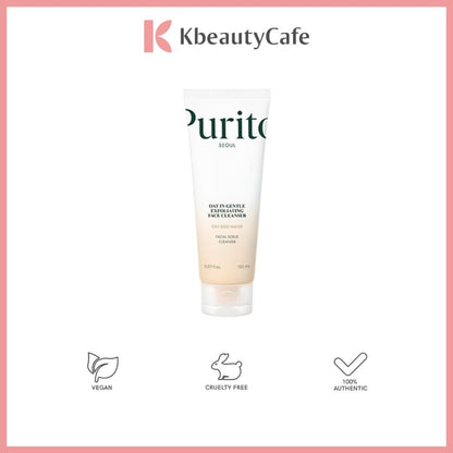 Purito Oat In Gentle Exfoliating Face Cleanser