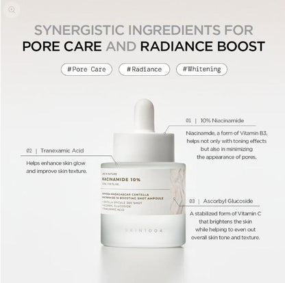 Skin1004 Madagascar Centella Niacinamide 10 Boosting Shot Ampoule 30ml