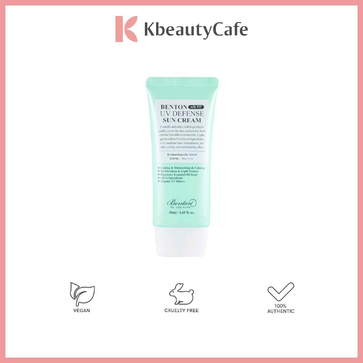 Benton Air Fit UV Defense Sun Cream