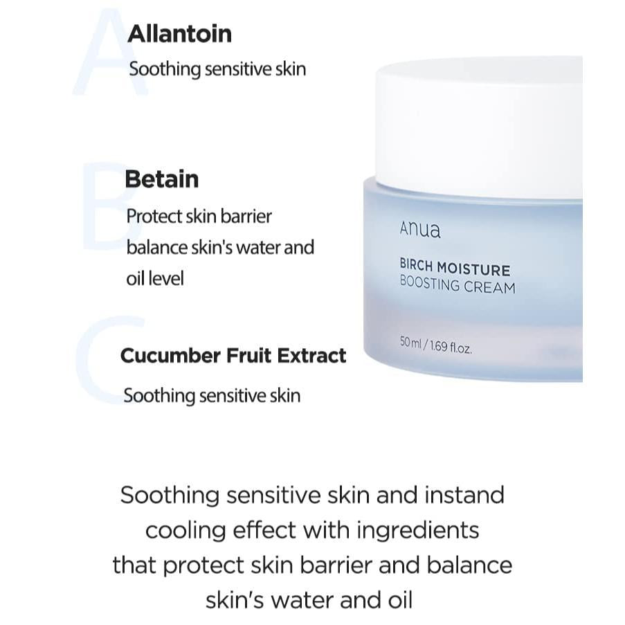 Anua Birch Moisture Boosting Cream 50ml