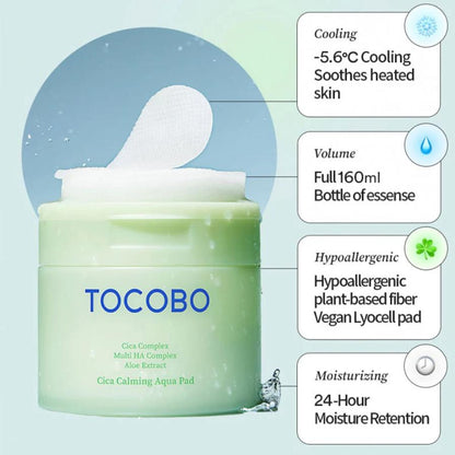 Tocobo Cica Calming Aqua Pad