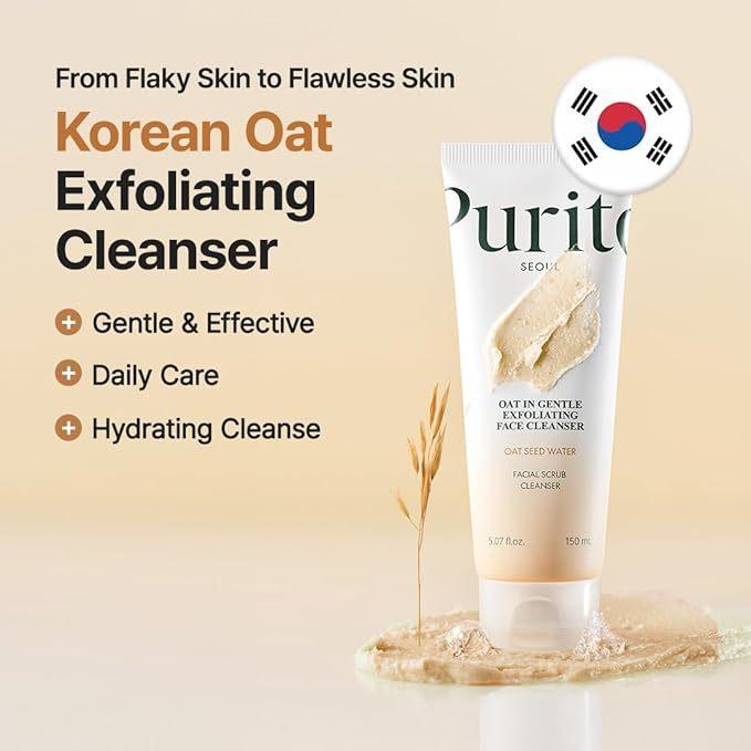 Purito Oat In Gentle Exfoliating Face Cleanser