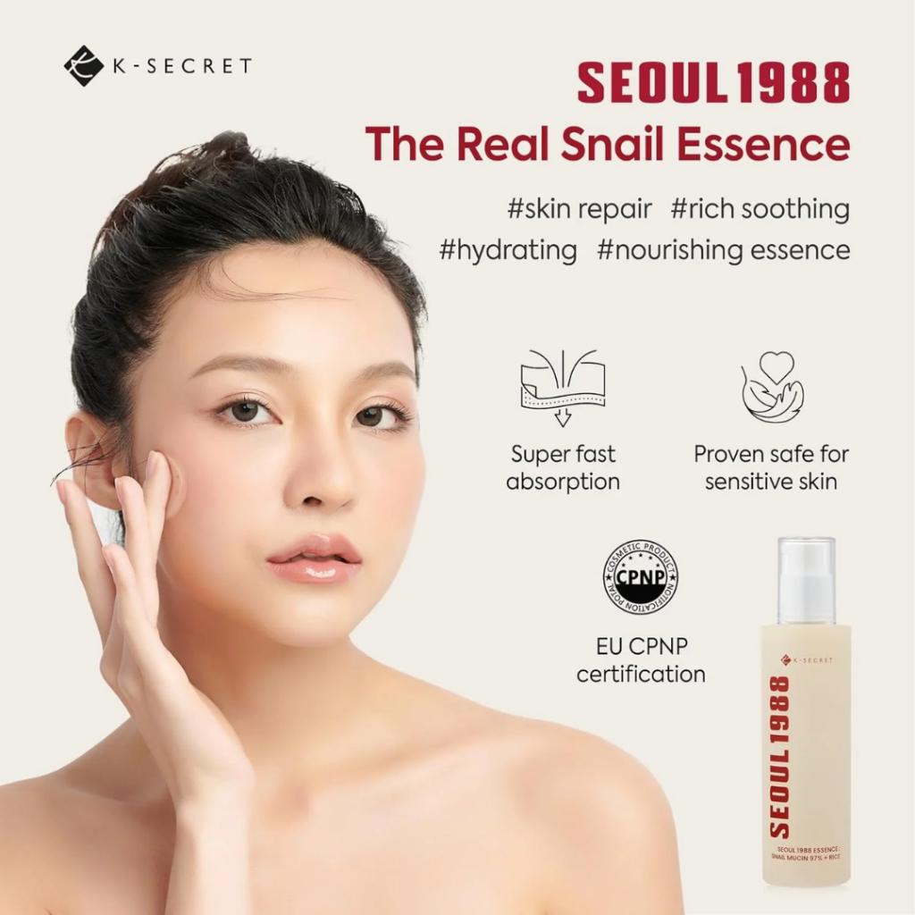 SEOUL 1988 Essence : Snail Mucin 97% + Rice