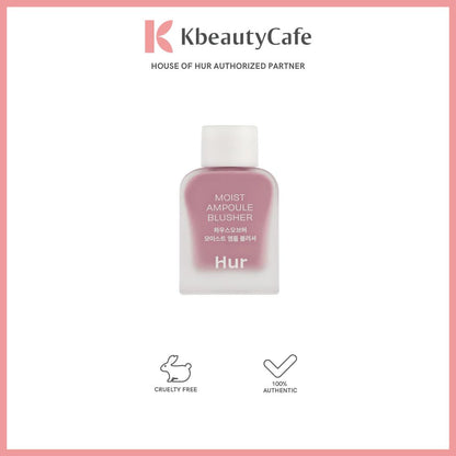 House of HUR Moist Ampoule Blusher - Long Lasting, Natural-Looking Blush