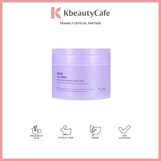 Frankly Closer Pore Tightening Toner Pads