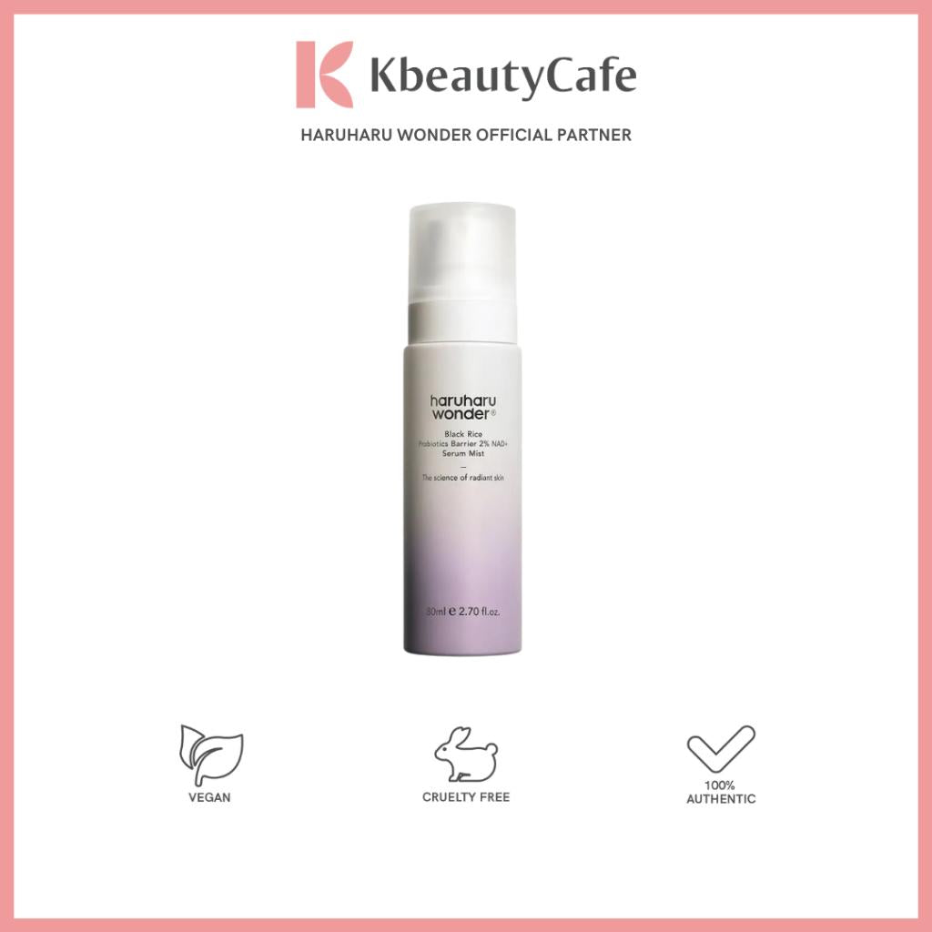 Haruharu Wonder Black Rice Probiotics Barrier 2% NAD+ Serum Mist 80ml