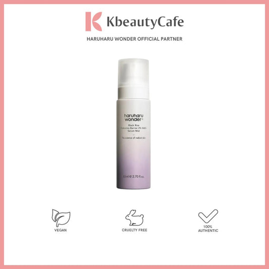 Haruharu Wonder Black Rice Probiotics Barrier 2% NAD+ Serum Mist 80ml