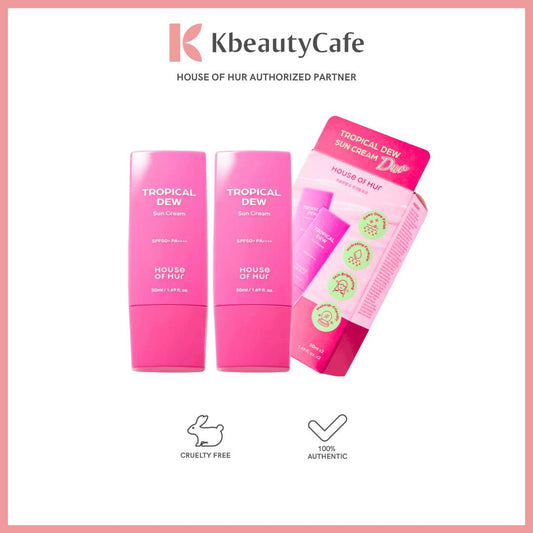 House of Hur Tropical Dew Sun Cream Duo