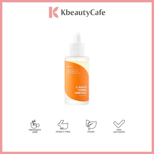 Isntree C-Niacin Toning Ampoule - Serum for Sensitive Skin - Brightening and Moisturizing