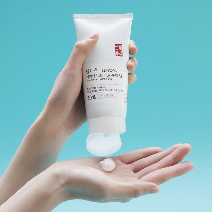 Illiyoon Ato Soothing Gel 175 ml - Gel-type Moisturizer for Sensitive Skin - Safe for Babies