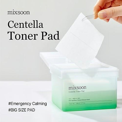Mixsoon Bean / Bifida / Centella / Galactomyces Toner Pad