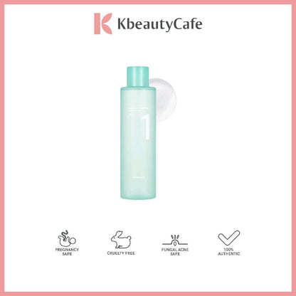 Numbuzin No.1 Pure-Full Calming Herb Toner - Toner for Acne-Prone and Sensitive Skin - Clears Acne, Soothes Irritation