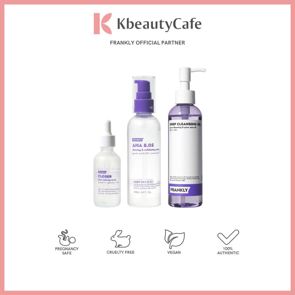 Frankly Poreless Skin Set - Pore Tightening, Texture Smoothing & Acne Care