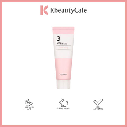 Numbuzin Cream (No.3 Velvet Beauty Cream, 4 Daily Multi-Vitamin Cream, 4 Full-Nutrient Firming Cream, 1 Purple Complex Moisture Balancing Soothing Cream))