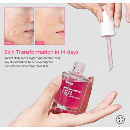 Anua Niacinamide 10% + TXA 4% Dark Spot Serum – Brightening for Acne Marks & Uneven Skin Tone
