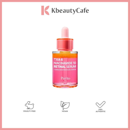 Purito TXA 6 Niacinamide 10 Retinal Serum 30ml