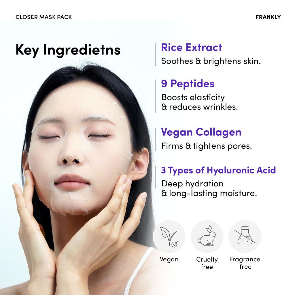 Frankly Closer Pore Minimizing Mask Pack