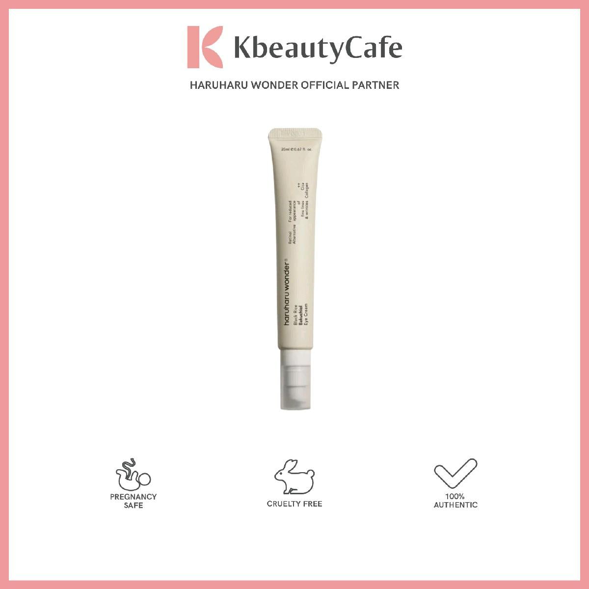 Haruharu Wonder Black Rice Bakuchiol Eye Cream 20 ml