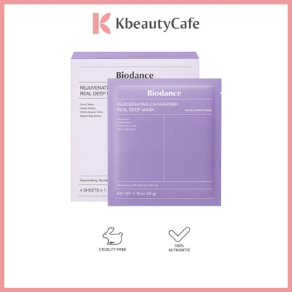 Biodance Rejuvenating Caviar PDRN Real Deep Mask