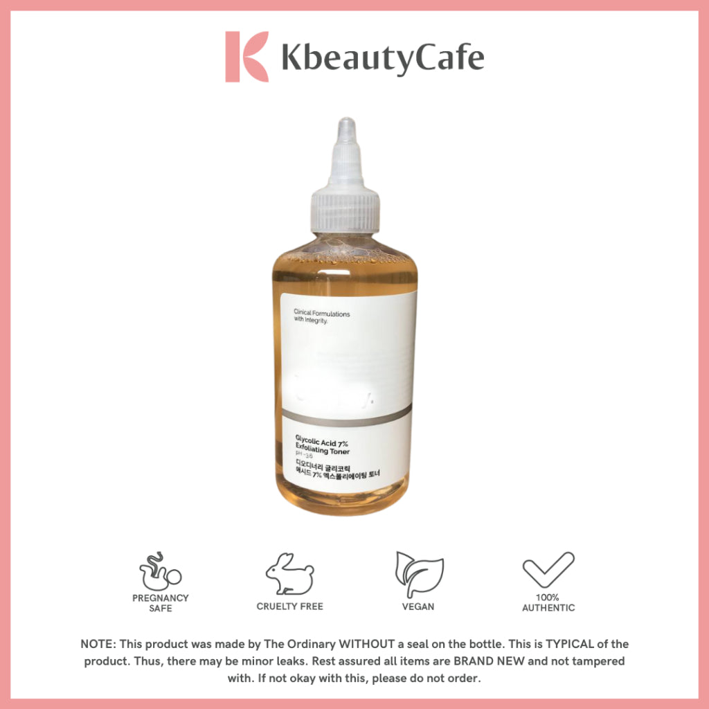 The Ordinary Glycolic Acid 7% Exfoliating Toner (Deciem) [READ DESCRIPTION]