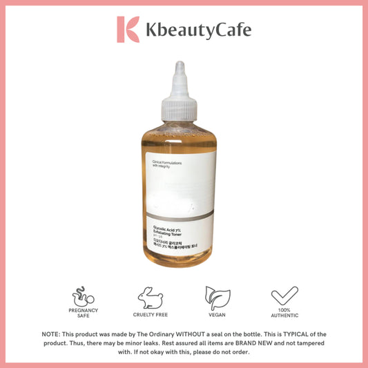 The Ordinary Glycolic Acid 7% Exfoliating Toner (Deciem) [READ DESCRIPTION]