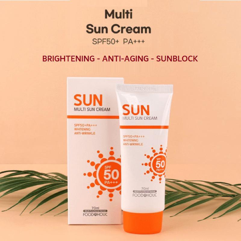 Foodaholic Multi Sun Cream 70 ml and 250 ml