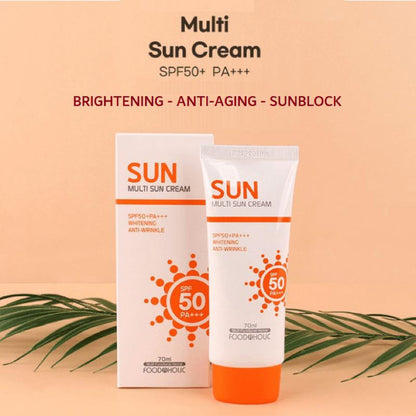 Foodaholic Multi Sun Cream 70 ml and 250 ml