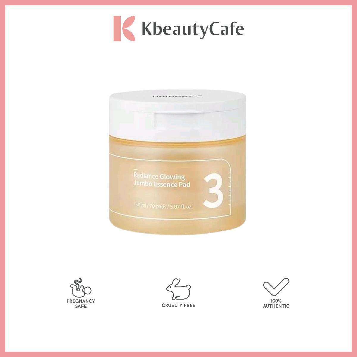 Numbuzin No.3 Radiance Glowing Jumbo Essence Pad | No.5 Vitamin-Niacinamide Concentrated Pad
