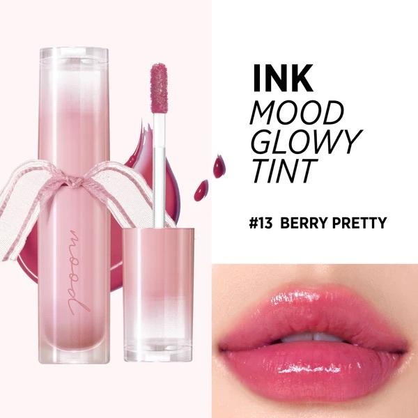 Peripera Ink Mood Glowy Tint - Korean Lip Tint for Plump Lips