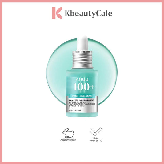 Anua PDRN Hyaluronic Acid Capsule 100 Serum 30ml – Hydrating PDRN Serum for Barrier Repair & Elasticity
