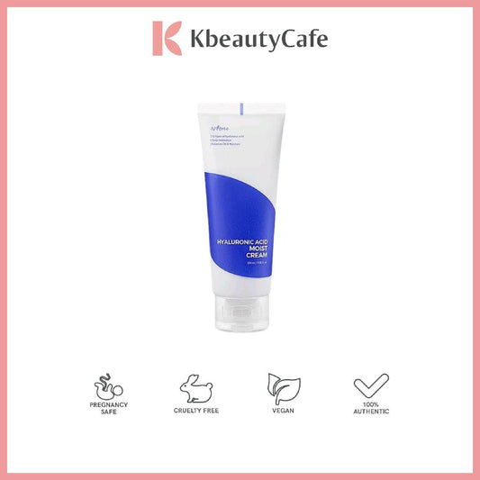 Isntree Hyaluronic Acid Moist Cream - Moisturizer for Normal, Dry, or Aging Skin
