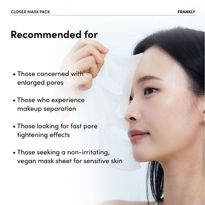 Frankly Closer Pore Minimizing Mask Pack