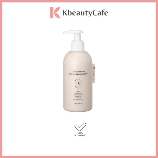 Heveblue Salmon Fruity Centella Body Cream 300g