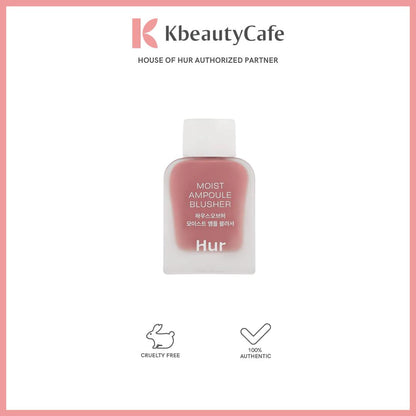 House of HUR Moist Ampoule Blusher - Long Lasting, Natural-Looking Blush