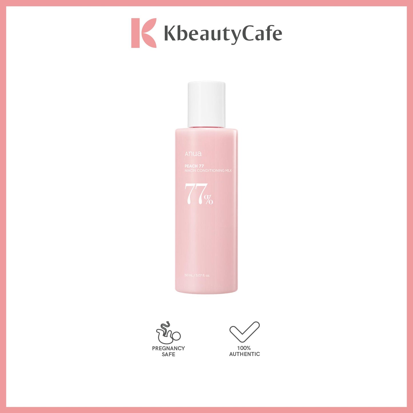 Anua Peach 70% Niacin Serum 30ml / Peach 77 Niacin Conditioning Milk / Essence Toner