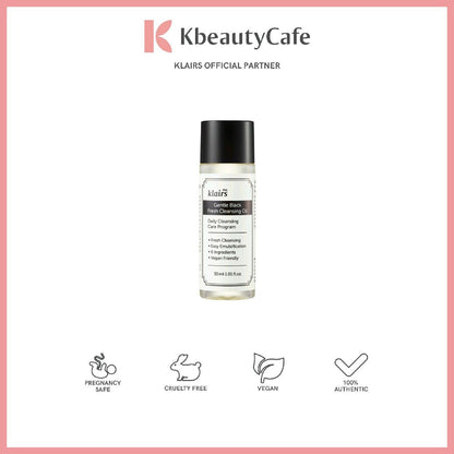 Klairs Gentle Black Fresh Cleansing Oil 30 ml Mini