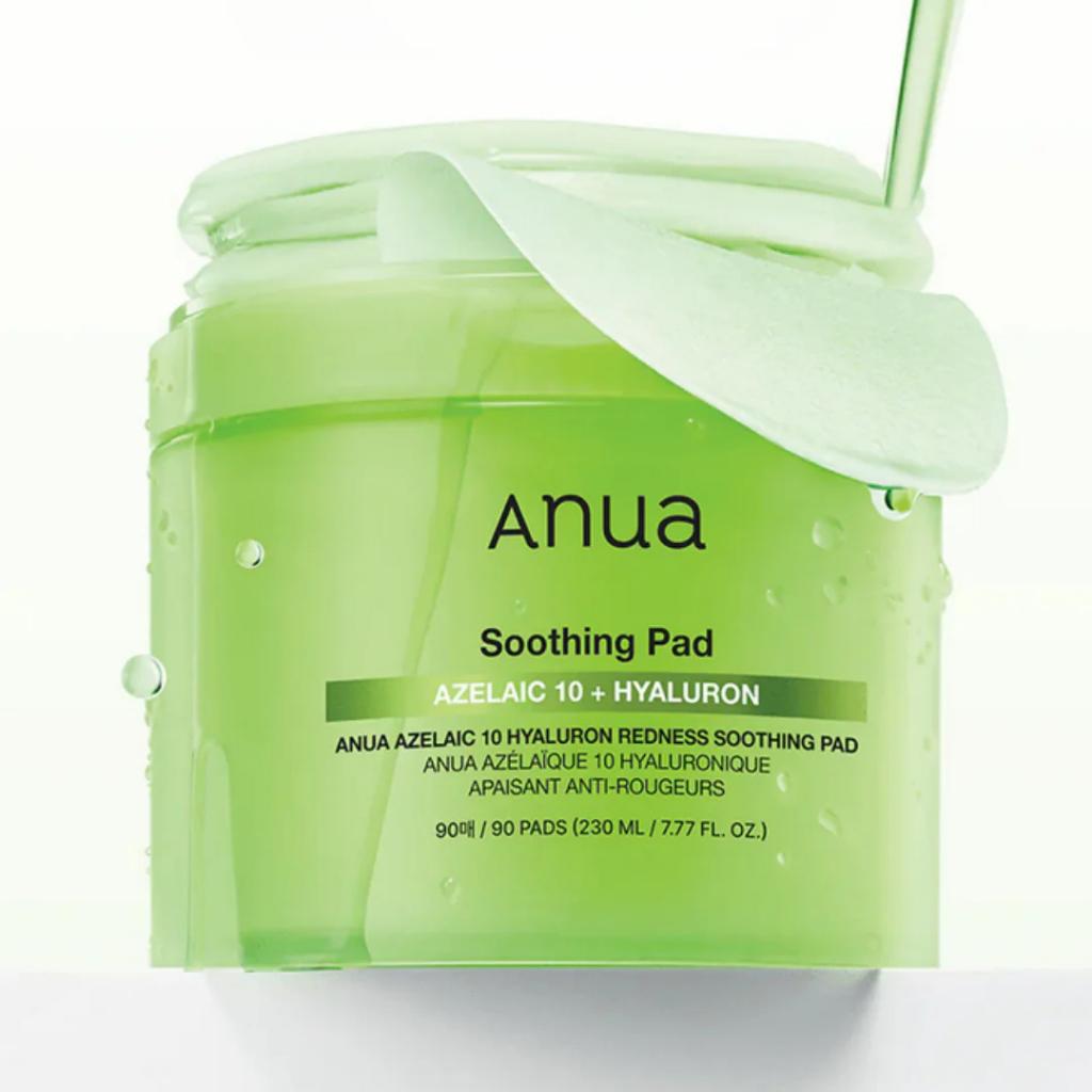 Anua Azelaic Acid 10 Hyaluron Redness Soothing Pad (90 Pads)