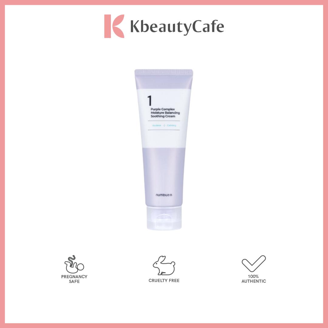 Numbuzin Cream (No.3 Velvet Beauty Cream, 4 Daily Multi-Vitamin Cream, 4 Full-Nutrient Firming Cream, 1 Purple Complex Moisture Balancing Soothing Cream))