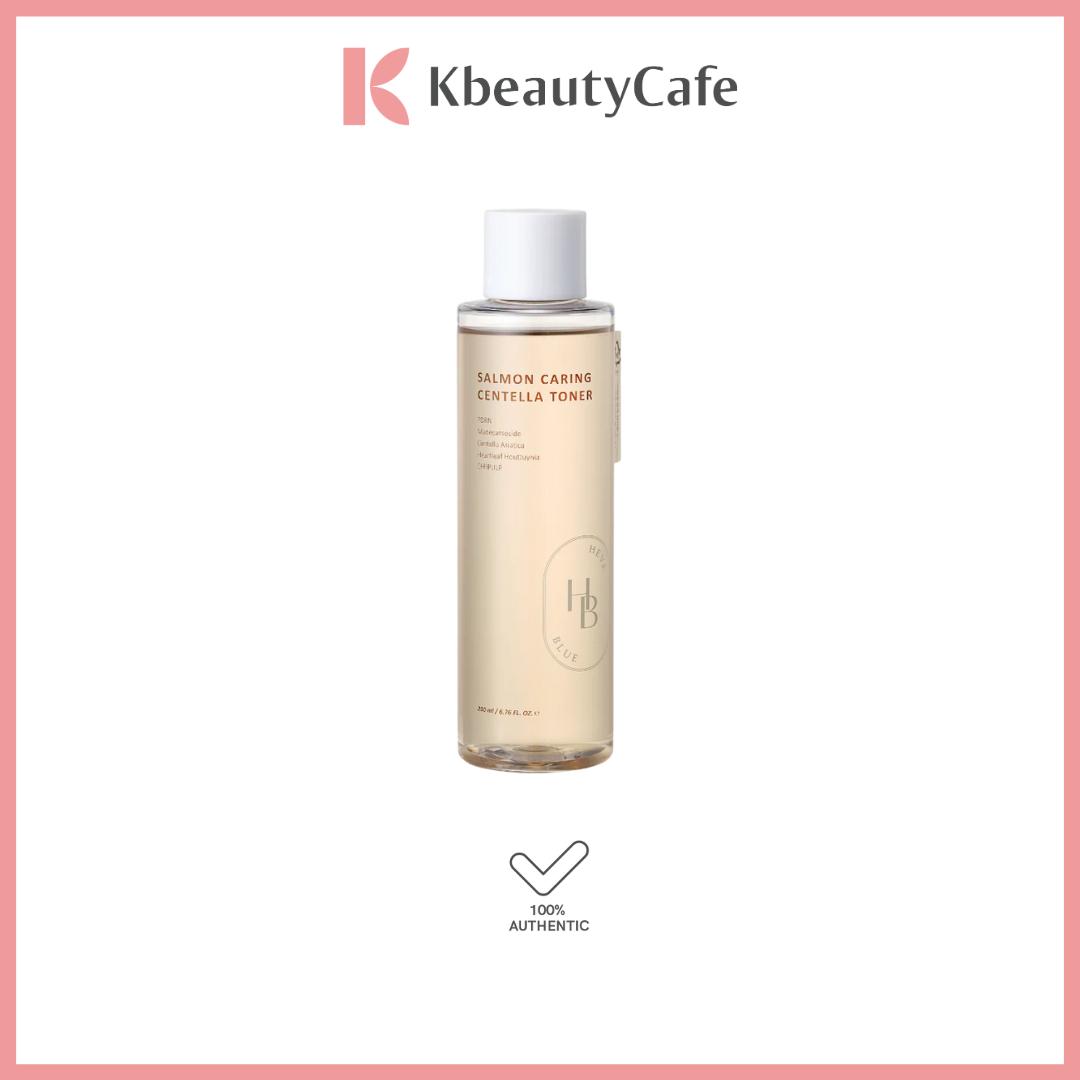 Heveblue Salmon Caring Centella Toner 200ml – PDRN Barrier Repair & Firming Care Toner