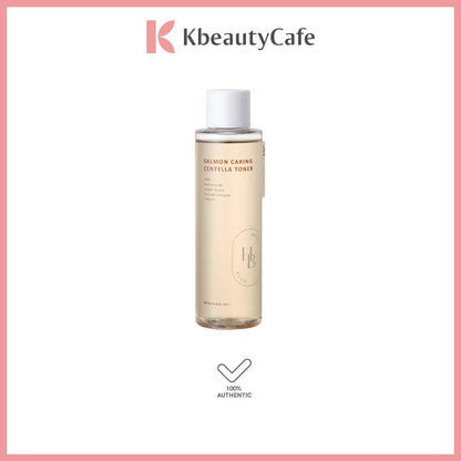 Heveblue Salmon Caring Centella Toner 200ml – PDRN Barrier Repair & Firming Care Toner