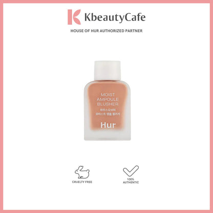 House of HUR Moist Ampoule Blusher - Long Lasting, Natural-Looking Blush