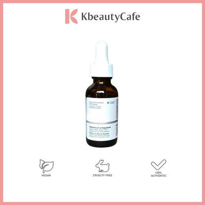 The Ordinary Retinol in Squalane (0.2%, 0.5, 1%)